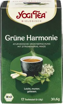 Čaj Zelena harmonija bio 30g filter Yogi Tea-0