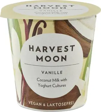 Jogurt kokosov-vanilija bio 125g Harvest Moon-0