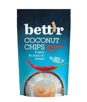 Čips kokosov s čilijem bio 70g Bett'r-0