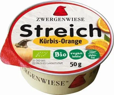 Namaz bučke-pomaranča bio 50g Zwergenwiese-0