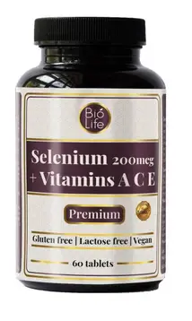 Selen 200mcg + Vitamin ACE Premium 60tbl BioLife-1