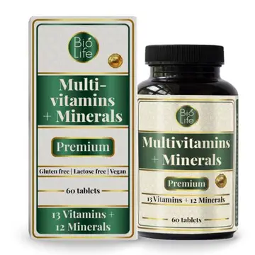 Multivitamins + Minerals Premium 60tbl BioLife-0