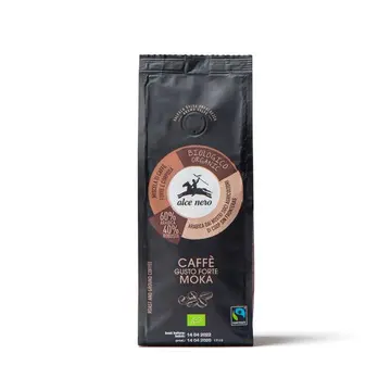 Kava arabica robusta 100%  bio 250g Alce Nero-0