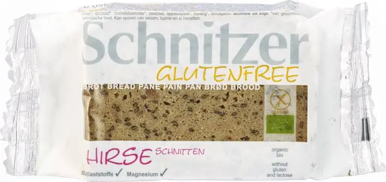 Kruh proseni brez glutena bio 250g Schnitzer-0