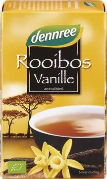Čaj  `Rooibos´ z vanilijo v vrečkah bio 30g Dennree-0