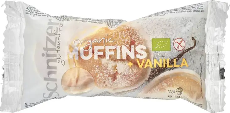 Muffini vanilija brez glutena bio 140g Schnitzer-0
