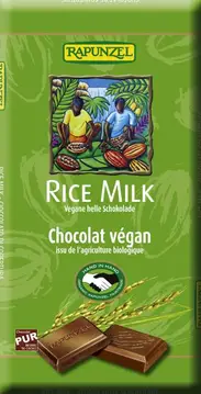Čokolada riževa veganska bio 100g Rapunzel-0