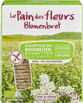 Krekerji ajda brez glutena bio 2x75g Blumenbrot-0