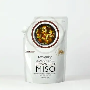 Juha miso-rjavi riž/morske alge bio 4x15g Clearspring-0