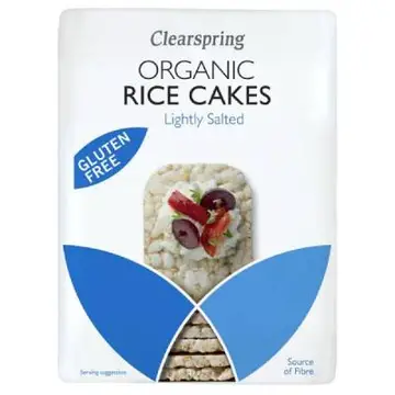 Krekerji riževi rahlo soljeni bio 130g Clearspring-0