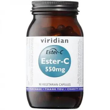 Ester-C,550mg 90 kapsul Viridian-0