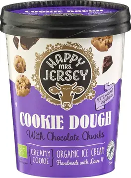 Sladoled Cookie Dough bio 500ml Happy Mrs.Jersey-0