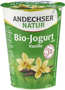 Jogurt vanilija bio 400g Andechser-0