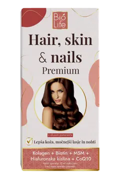 Hair&Skin&Nails Premium 500ml Biolife-0