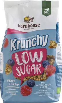 Kosmiči Krunchy Low Sugar Very Berry bio 375g Barnhouse-0