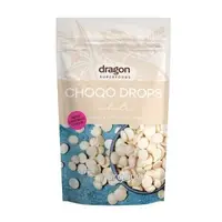 Čokolada bela,kapljice bio 200g Dragon Superfoods