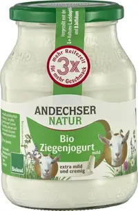 Jogurt kozji bio 500g Andechser Natur