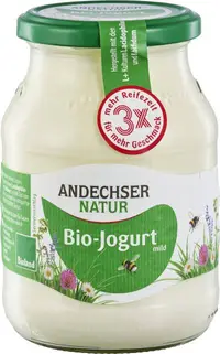 Jogurt Natur bio 500g Andechser Natur