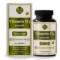 Vitamin D3 5000IU Premium 60tbl BioLife