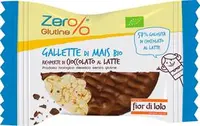 Krekerji koruzni mlečna čokolada bg bio 32g