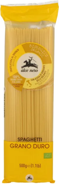 Špageti iz durum pšenice 500g Alce Nero