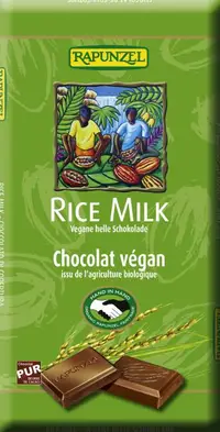 Čokolada riževa veganska bio 100g Rapunzel