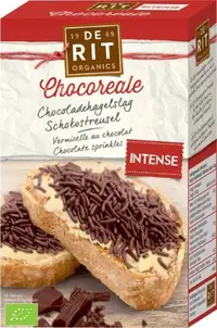 Drobtinice čokoladne INTENSE bio 225 g De Rit