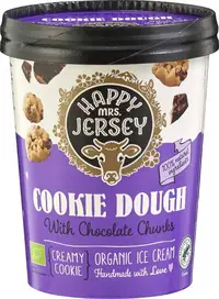 Sladoled Cookie Dough bio 500ml Happy Mrs.Jersey