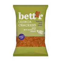 Krekerji kvinojini paradižnik bazilika bio 100g Bett'r